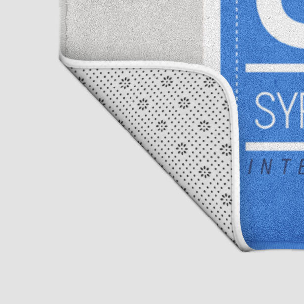 SYR - Bath Mat airportag.myshopify.com