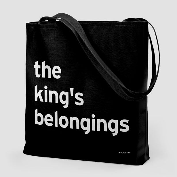 The King's Belongings - Tote Bag airportag.myshopify.com