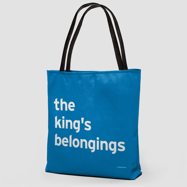 The King's Belongings - Tote Bag airportag.myshopify.com