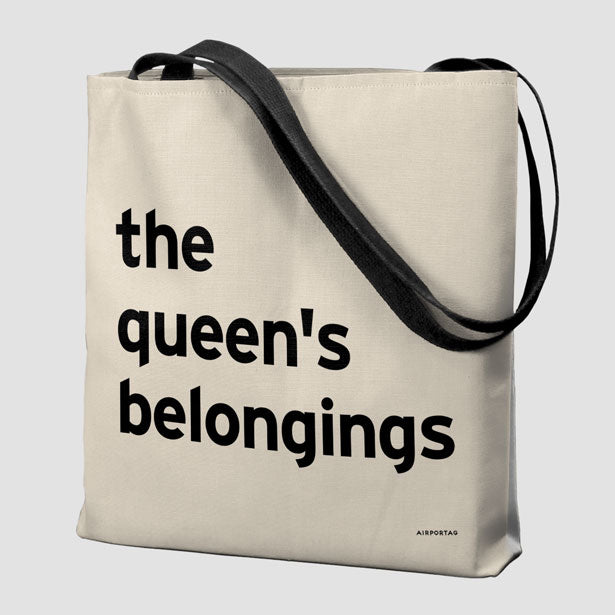 The Queen's Belongings - Tote Bag airportag.myshopify.com