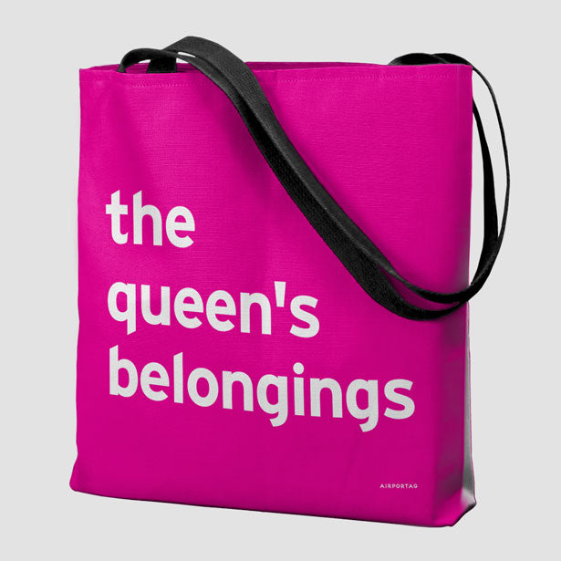The Queen's Belongings - Tote Bag airportag.myshopify.com
