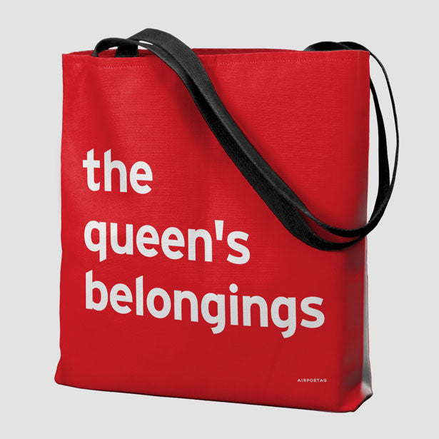 The Queen's Belongings - Tote Bag airportag.myshopify.com