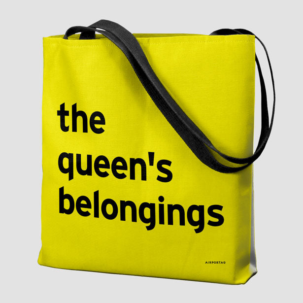 The Queen's Belongings - Tote Bag airportag.myshopify.com