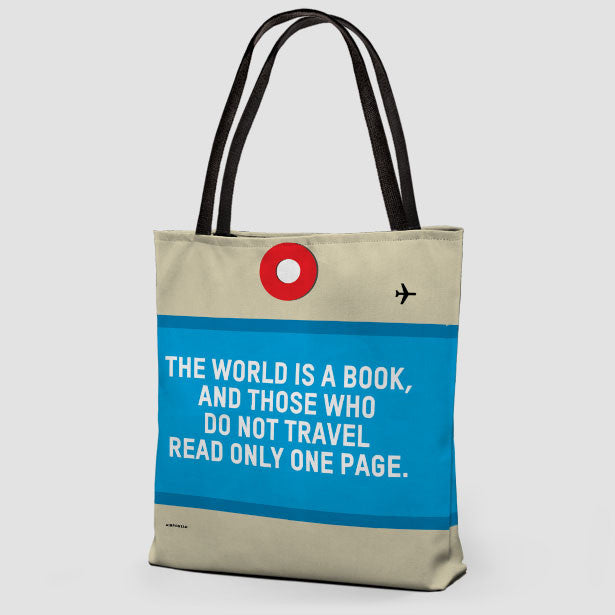 The World Is - Tote Bag - Airportag
