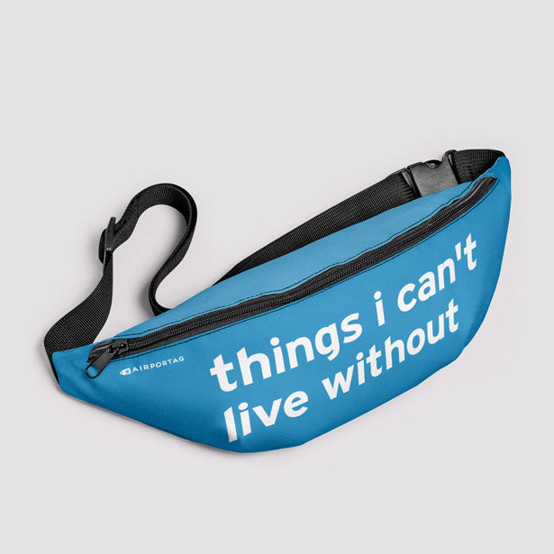 Things I Can't Live Without - Fanny Pack airportag.myshopify.com