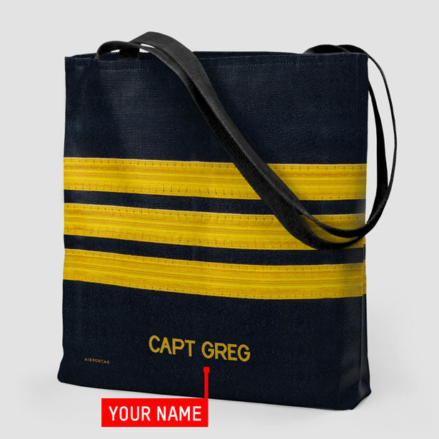 Pilot Stripes - Tote Bag - Airportag