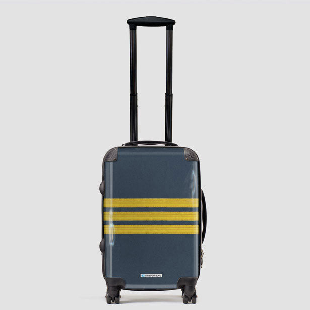 Navy Pilot Stripes - Luggage airportag.myshopify.com