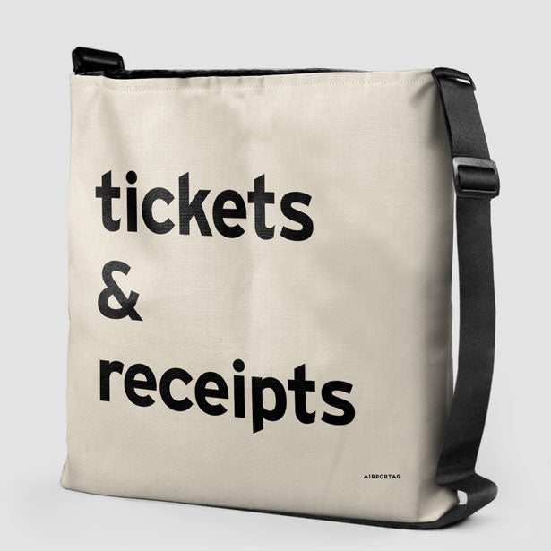 Tickets & Receipts - Tote Bag airportag.myshopify.com