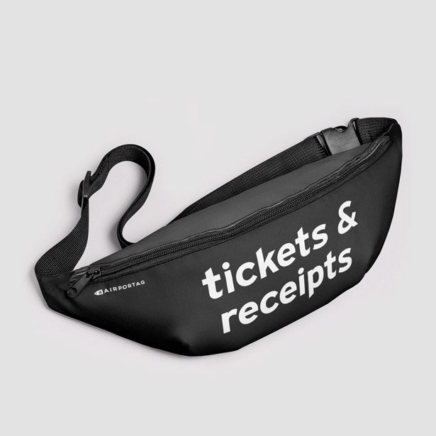 Tickets & Receipts - Fanny Pack airportag.myshopify.com