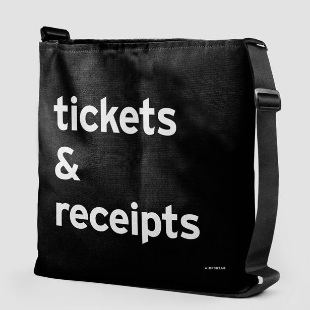 Tickets & Receipts - Tote Bag airportag.myshopify.com
