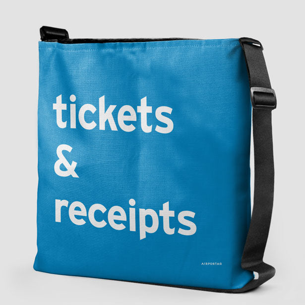 Tickets & Receipts - Tote Bag airportag.myshopify.com