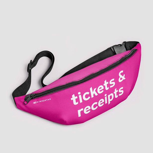 Tickets & Receipts - Fanny Pack airportag.myshopify.com
