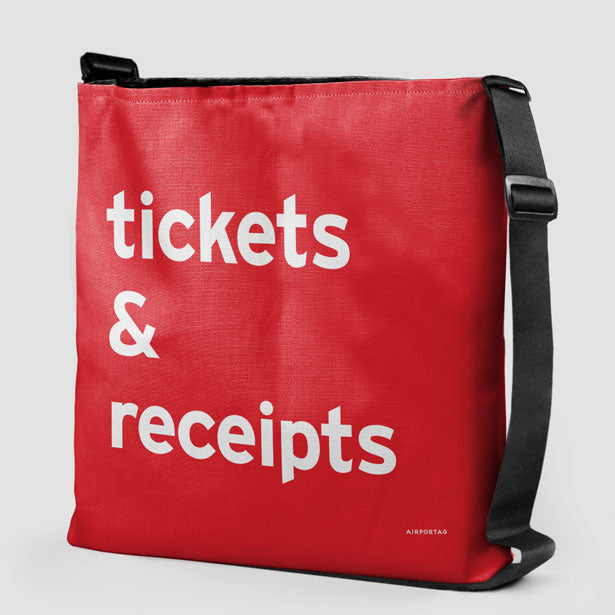 Tickets & Receipts - Tote Bag airportag.myshopify.com
