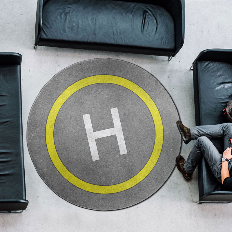 Heliport - Round Rug