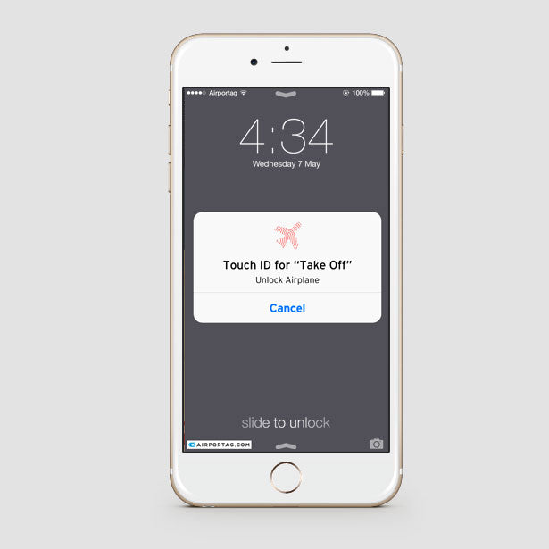 Touch ID - Mobile wallpaper - Airportag