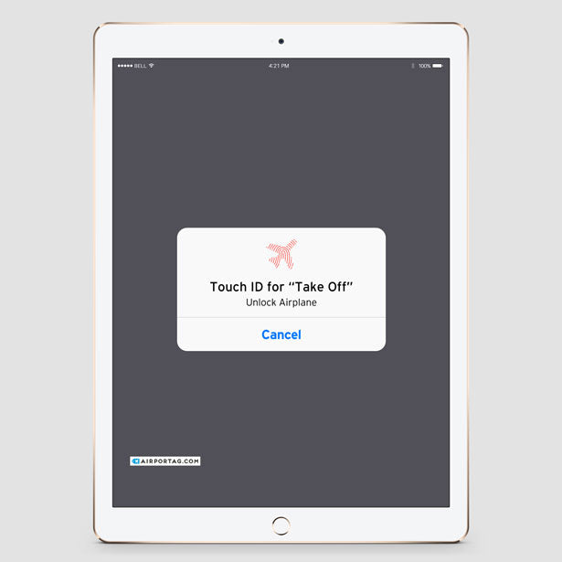 Touch ID - Mobile wallpaper - Airportag