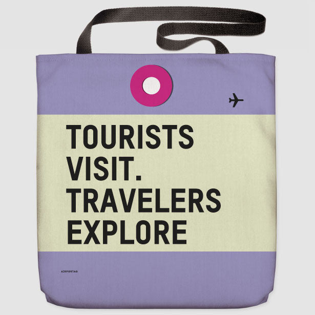 Tourists Visit - Tote Bag - Airportag