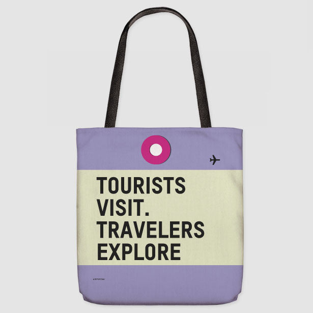 Tourists Visit - Tote Bag - Airportag