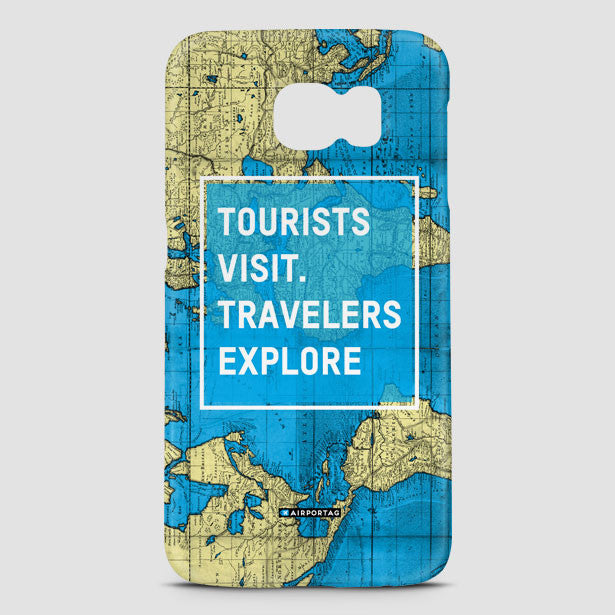 Tourists Visit - Phone Case - Airportag