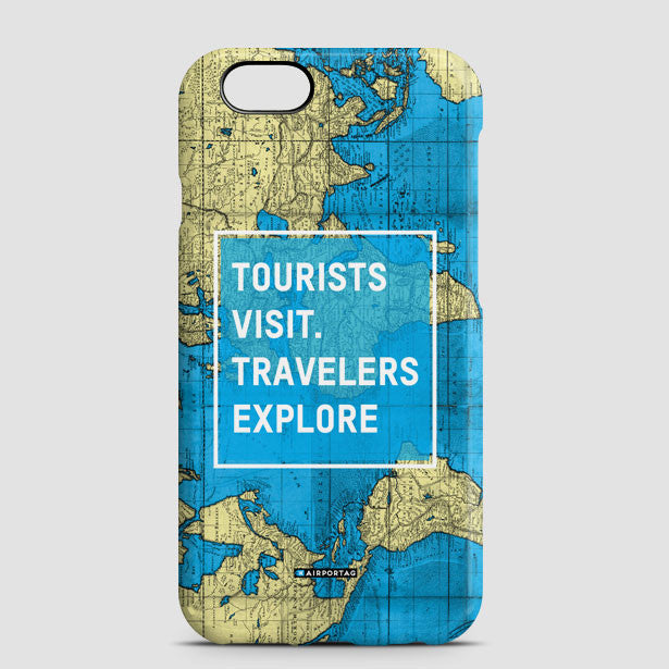 Tourists Visit - Phone Case - Airportag