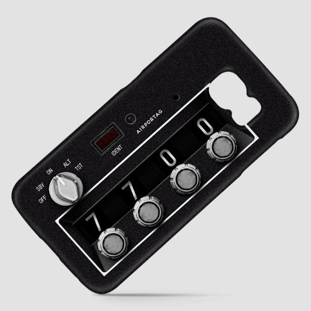 Emergency - Transponder Squawk Code - Phone Case - Airportag