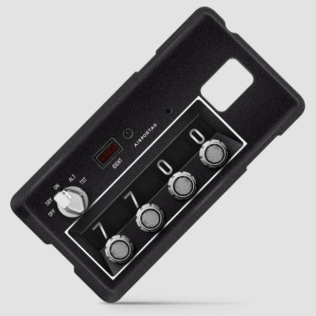 Emergency - Transponder Squawk Code - Phone Case - Airportag