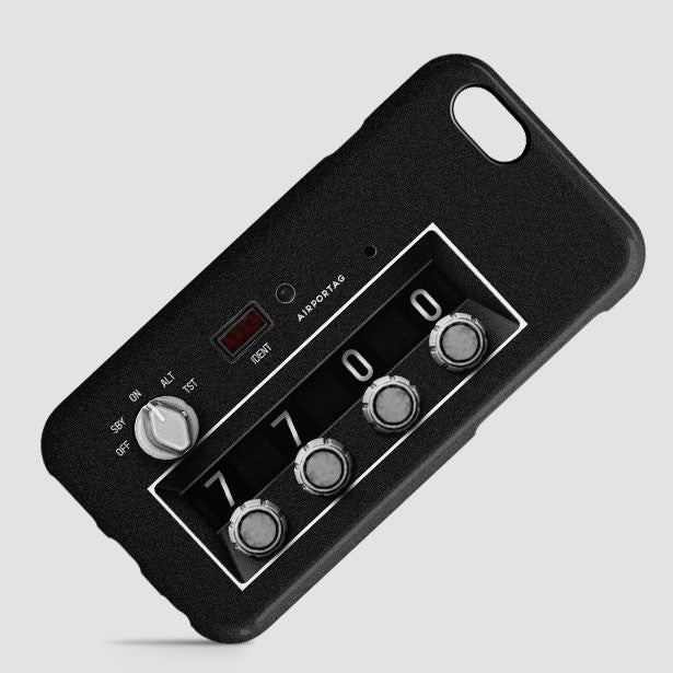 Emergency - Transponder Squawk Code - Phone Case - Airportag