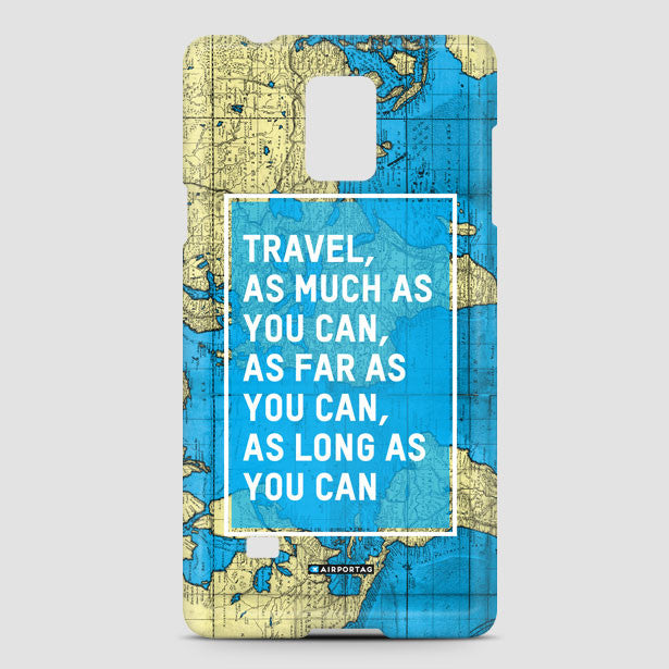 Travel As Much As - Phone Case - Airportag