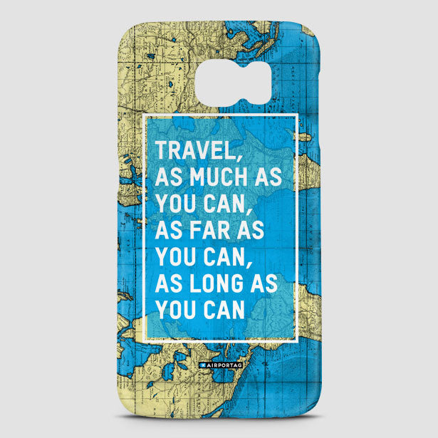 Travel As Much As - Phone Case - Airportag