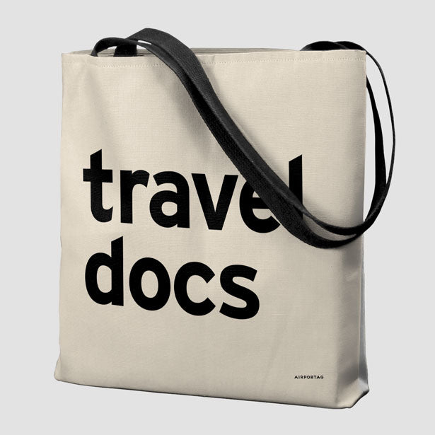 Travel Docs - Tote Bag airportag.myshopify.com