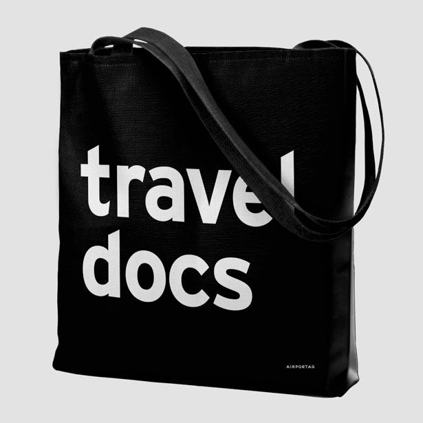 Travel Docs - Tote Bag airportag.myshopify.com