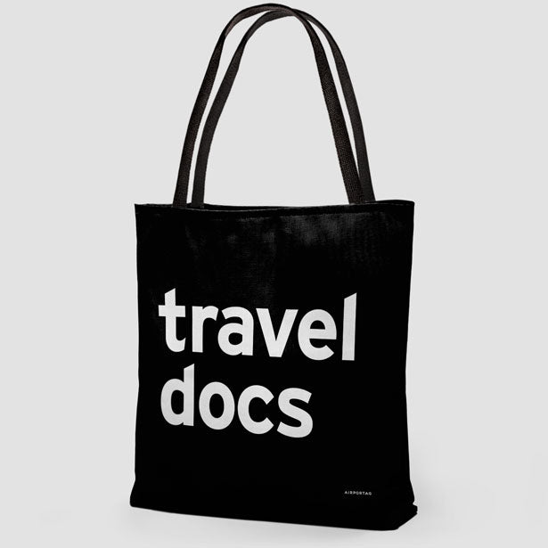 Travel Docs - Tote Bag airportag.myshopify.com
