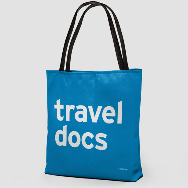 Travel Docs - Tote Bag airportag.myshopify.com