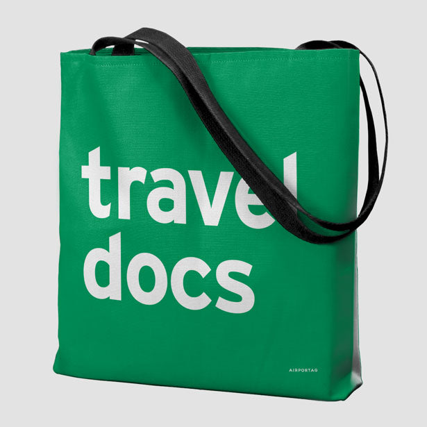Travel Docs - Tote Bag airportag.myshopify.com