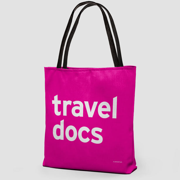 Travel Docs - Tote Bag airportag.myshopify.com