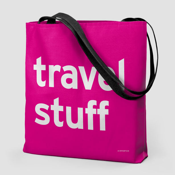 Travel Stuff - Tote Bag airportag.myshopify.com