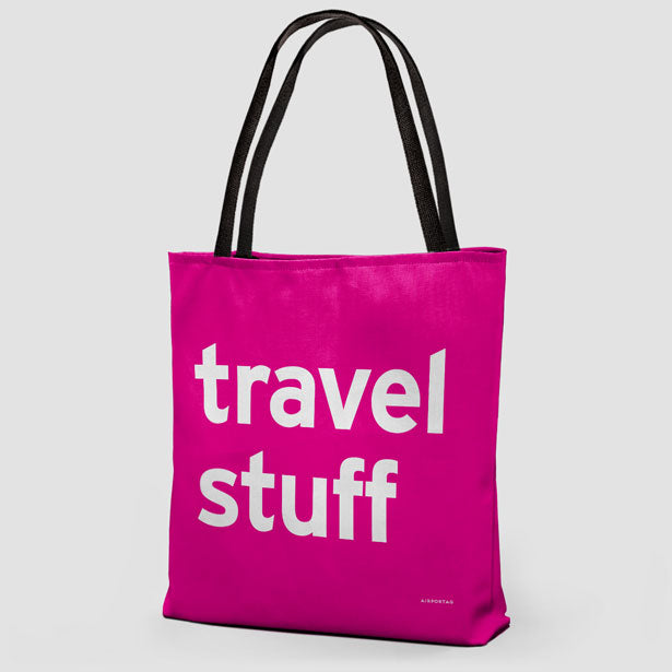Travel Stuff - Tote Bag airportag.myshopify.com