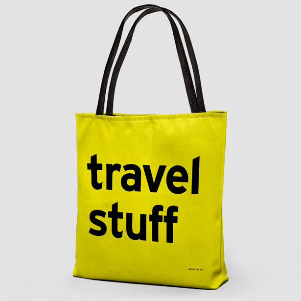 Travel Stuff - Tote Bag airportag.myshopify.com