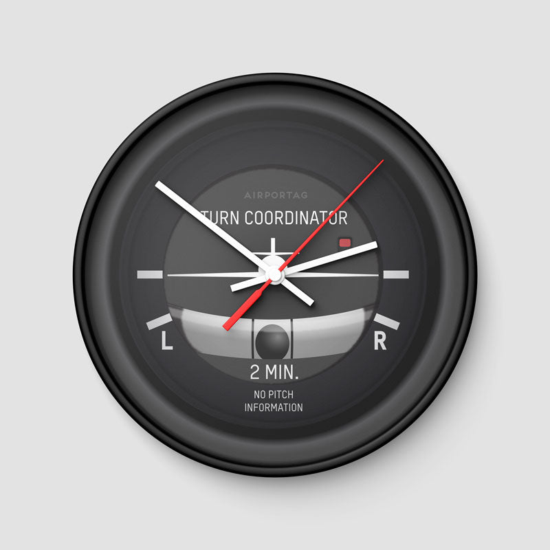 Turn Coordinator - Wall Clock