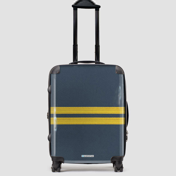 Navy Pilot Stripes - Luggage airportag.myshopify.com