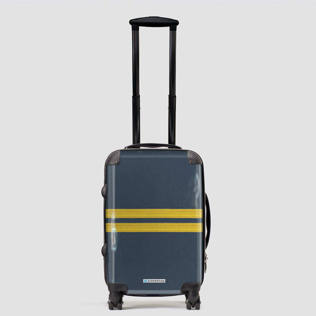 Navy Pilot Stripes - Luggage airportag.myshopify.com