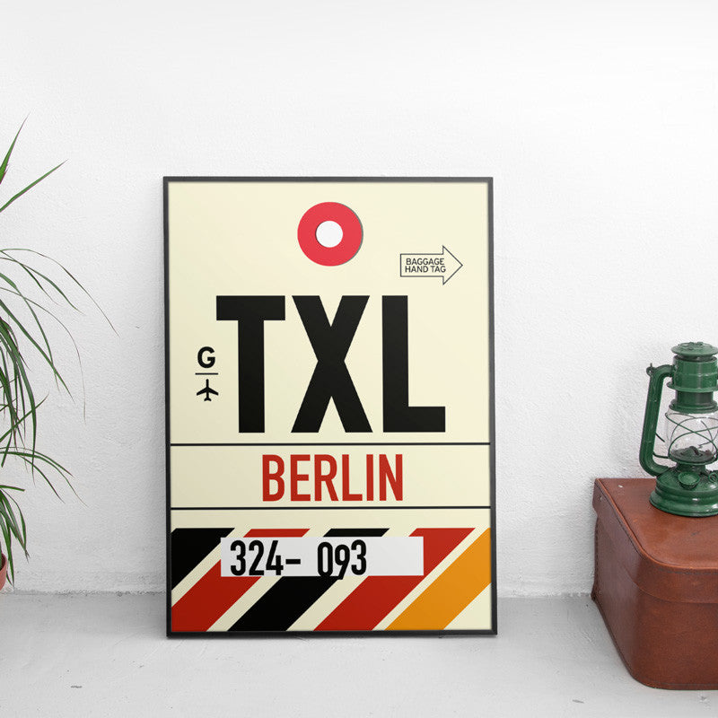 TXL - Poster - Airportag