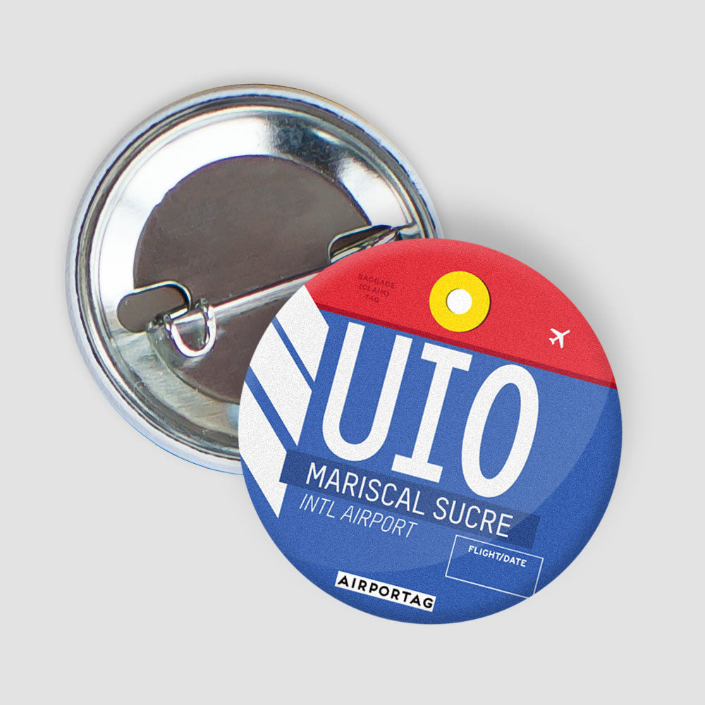 UIO - Button - Airportag
