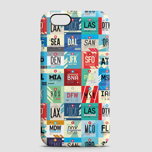 USA Airports - Phone Case - Airportag