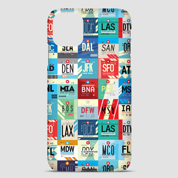 USA Airports - Phone Case airportag.myshopify.com