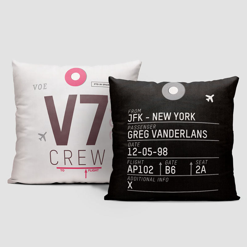 V7 - Throw Pillow