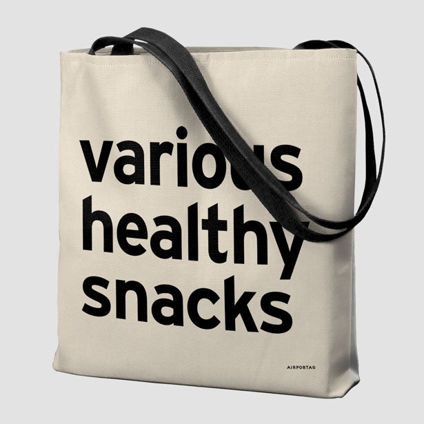 Various Healthy Snacks - Tote Bag airportag.myshopify.com