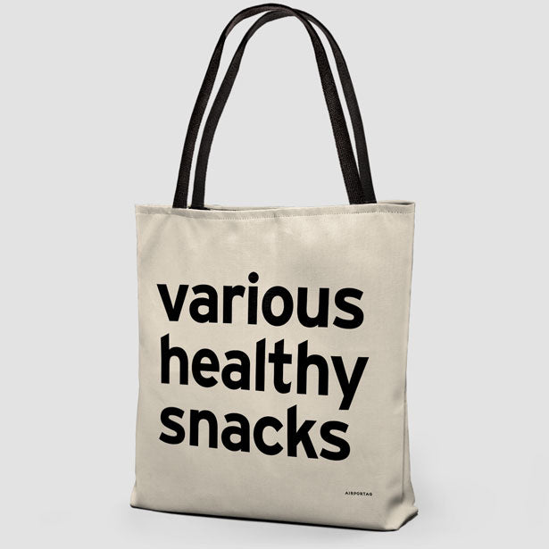Various Healthy Snacks - Tote Bag airportag.myshopify.com