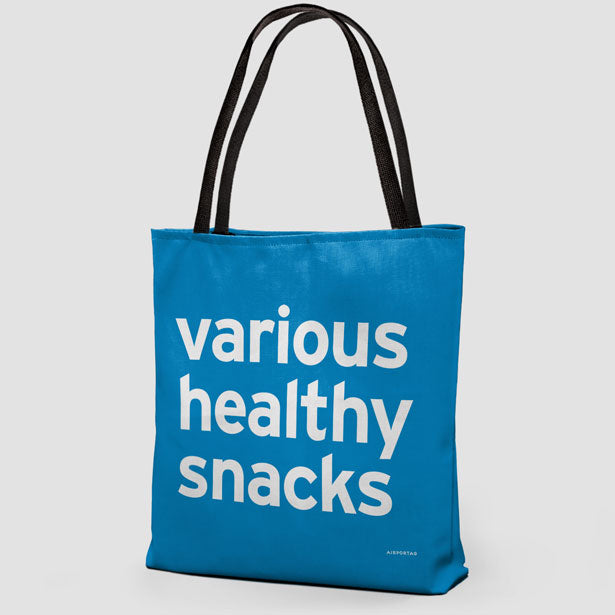 Various Healthy Snacks - Tote Bag airportag.myshopify.com
