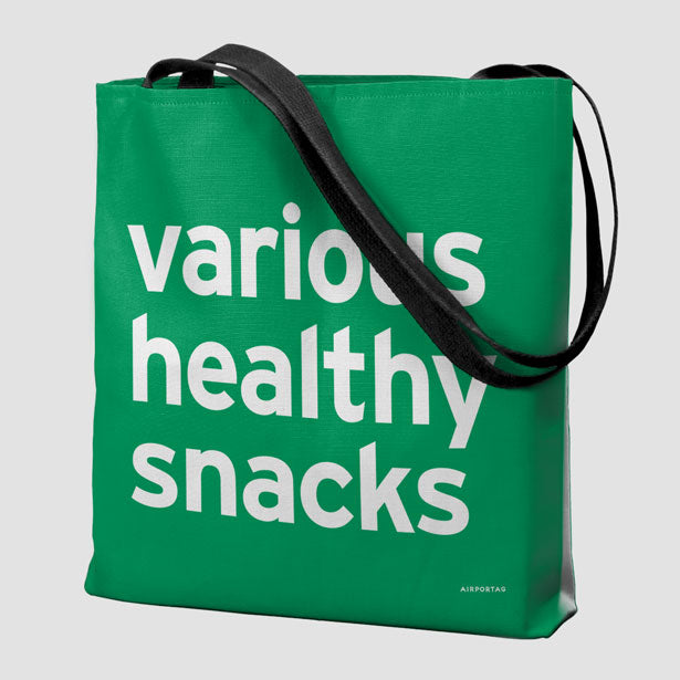 Various Healthy Snacks - Tote Bag airportag.myshopify.com